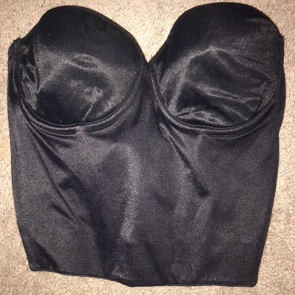 Victoria’s Secret black bustier 34D